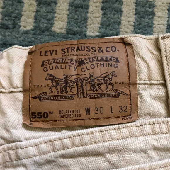 Vintage 550 Orange Tab Levi’s